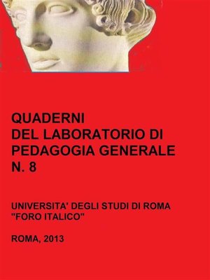 cover image of Quaderni del Laboratorio di Pedagogia Generale, 8